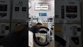 Part 2 | Chaotic laundry experience in Japan 🇯🇵 😂 #japan