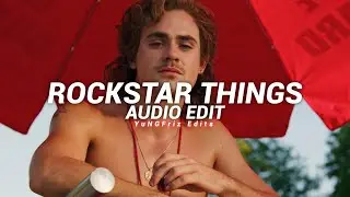 rockstar things - rockstar x stranger things theme [edit audio]