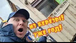 ГОДОВЩИНА ОБШИВКИ БАНИ БЕРЁЗОВОЙ ДОСКОЙ! Рассказывает и показывает 