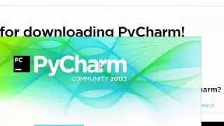 How To Install PyCharm IDE Community Edition on Windows 2017