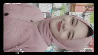 Tiktok jilbab cantik gunung gede