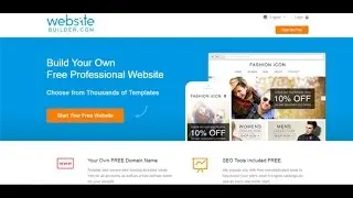 Best free website builder with your own domain name