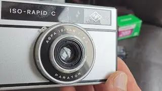 AGFA ISO-RAPID C, AGFA ISITAR 1:8.2/42mm, 24x24 Film 135, PARATOR, 1966