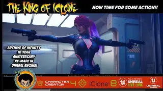 The King Of Iclone:  Unreal engine 5 to Iclone 8.4 : Realtime Animation: Film Making!