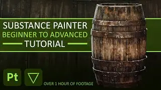 Substance Painter Tutorial -  Beginner To Advanced