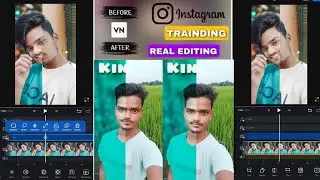 VN Video Editor || Instagram Trending Reels || VN Editing VN Se Video Editing Kaise kare 💫😱📷