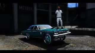 1973 Delta 88 Vert On DUB VooDoo's #GamingWithSpace #GTA5 #oldsmobile #dub #zmodeler #blender