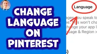 How To Change Language On Pinterest(2023)