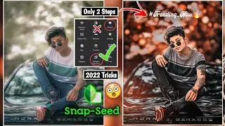 New Snapseed Background Colour Change Tricks 2022 | Snapseed Photo Editing | Snap Background Editing