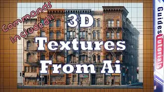 Generating Ai Front Facing Wall Textures for Use in 3D Models