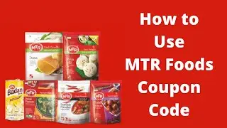 How to Use MTR Foods Coupon Code?