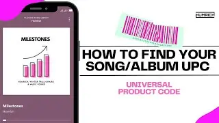 How To Find Your Song/Album UPC Easily | Universal Product Code