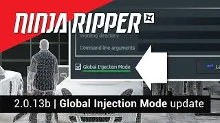 Ninja Ripper 2.0.13 beta | Global Injection Mode Update. (Rip example from GTA V)