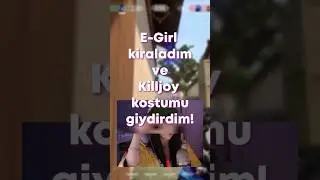 Egirl kiraladım Killjoy kostümü giydirdim! #valorant #valorantturkiye #valorantkız #egirl #gaming