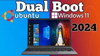 Ubuntu 24.4.1 Dual Boot with windows 11 | New Linux Distro🔥Without Error | #ubuntu