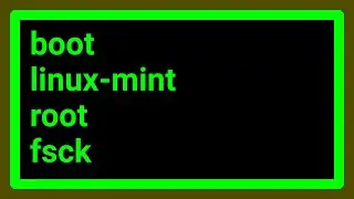 How to check root partition with fsck?