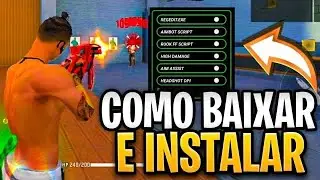 COMO BAIXAR E INSTALAR HACK NO FREE FIRE ATUALIZADO EM 2023 DE CAPA (LINK DIRETO) MOD MENU FFH4X