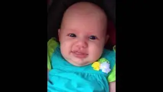 poop explosion in diaper gives new born ornery smile hilarious!