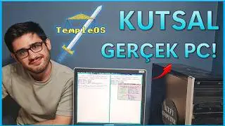 Kutsal İşletim Sistemi TempleOS'i Gerçek PC'de Çalıştırdım!