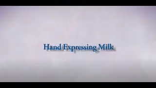 Hand Expressing Milk