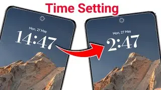 Mobile mein time setting kaise karen | Time setting kaise karen | Mobile time setting