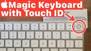 Apple Magic Keyboard with Touch ID Unboxing!