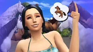 100 HORSES Challenge #1 | The Sims 4 Horse Ranch