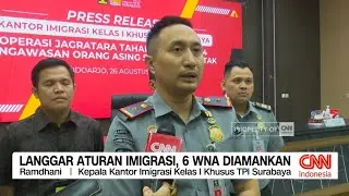 Langgar Aturan Imigrasi, 6 WNA Diamankan