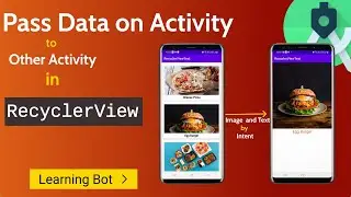 How to Pass data with onclickListener to Other activity in RecyclerView