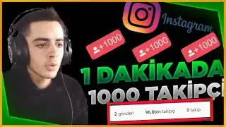 İnstagram Takipçi Arttırma 2022 - İnstagram Takipçi Hilesi