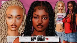 Urban Sim Dump 157 💋 + CC Folder & Sims Download | Sims 4 Create a Sim