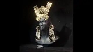 Gold Clothing 1 - Chimu Culture | Blender | ZBrush