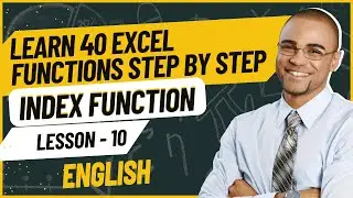 Learn 40 Microsoft Excel Functions Step by Step | Mastering Index  Function