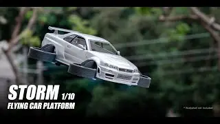 Storm 1/10 Flying Car Platform - HeliPal.com