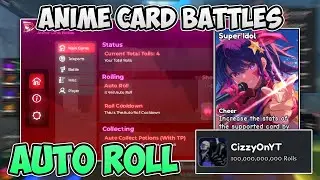 *NEW* Anime Card Battles Script - Auto Roll, Quests, Battles, Potions & More! PASTEBIN HACK