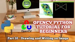 OPENCV : Drawing and Writing on Image - OpenCV with Python for Image | OpenCV Basic Tutorial Tamil