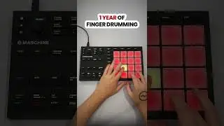 1 Day vs. 10 Years of Finger Drumming