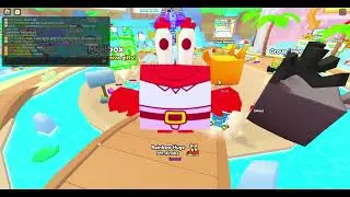 I hatched a Rainbow Huge Mr Krabs in Pet Simulator 99!