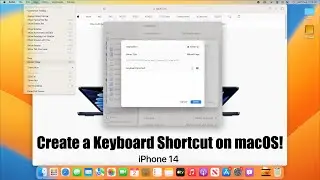 How to Create a Custom Keyboard Shortcut on macOS