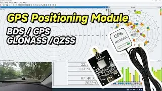 Yahboom GPS Module support BDS GPS GLONASS QZSS for Drone and ROS Robot