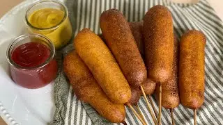 Corn dogs at home are easier than you think!