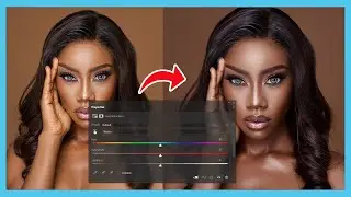 How to color grade dark skin in Photoshop | Color grading tutorial