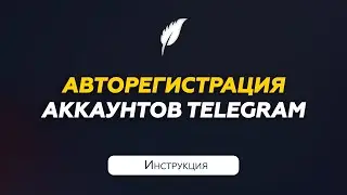 Авторегистрация аккаунтов Телеграм через софт TeleSpace | Инструкция