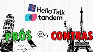 Tandem vs HelloTalk - Apps úteis para baixar