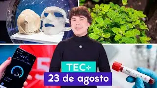 TEC+: Séptima persona curada VIH, Máscaras 3D quemados, Red 5G y Muña contra gastritis | 23 agosto