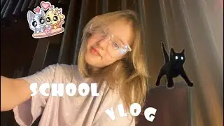 vlog-школьный!🖖🏻//скучный влог,школа🤍