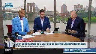 ESPN GET UP | [ BREAKING NEWS ] John Beilein agrees to 5-year deal to become Cavaliers Head Coach