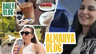 Almanya günlük vlog | benimle bir gün | günlüğüm