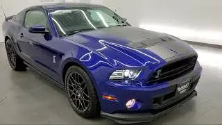 2013 Ford Mustang Shelby GT500 Deep Impact Blue walk around for sale in Fond Du Lac, Wisconsin,