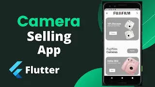 Camera Selling App UI Using Flutter - Flutter Clean UI Challenge